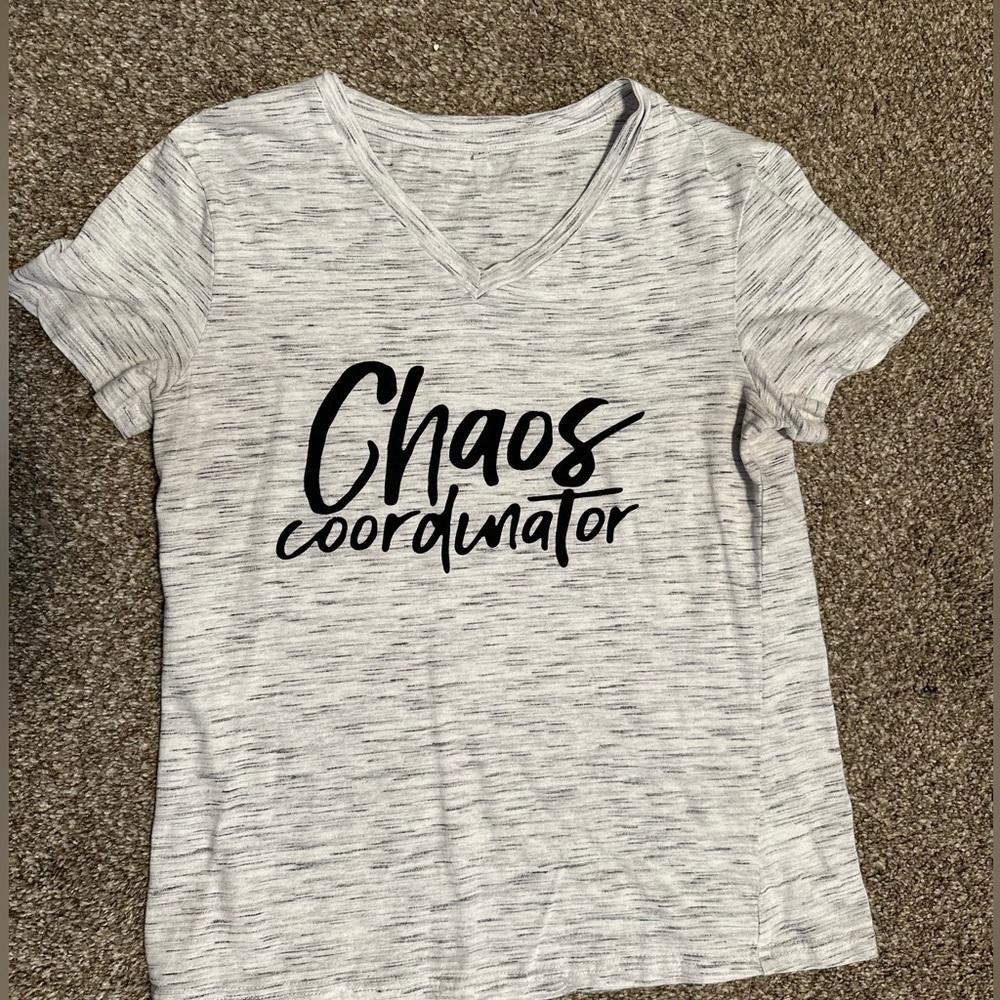 Gray 'Chaos Coordinator' T-Shirt